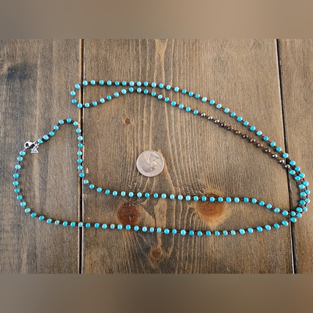 Silpada Turquoise beaded necklace